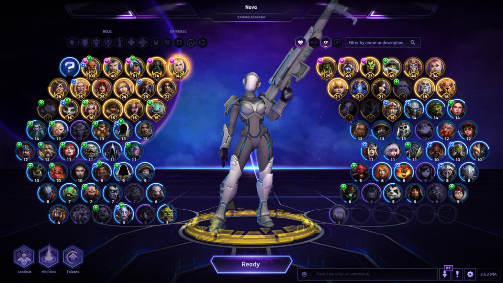 Nova in Heroes of the Storm (Image via Blizzard Entertainment)