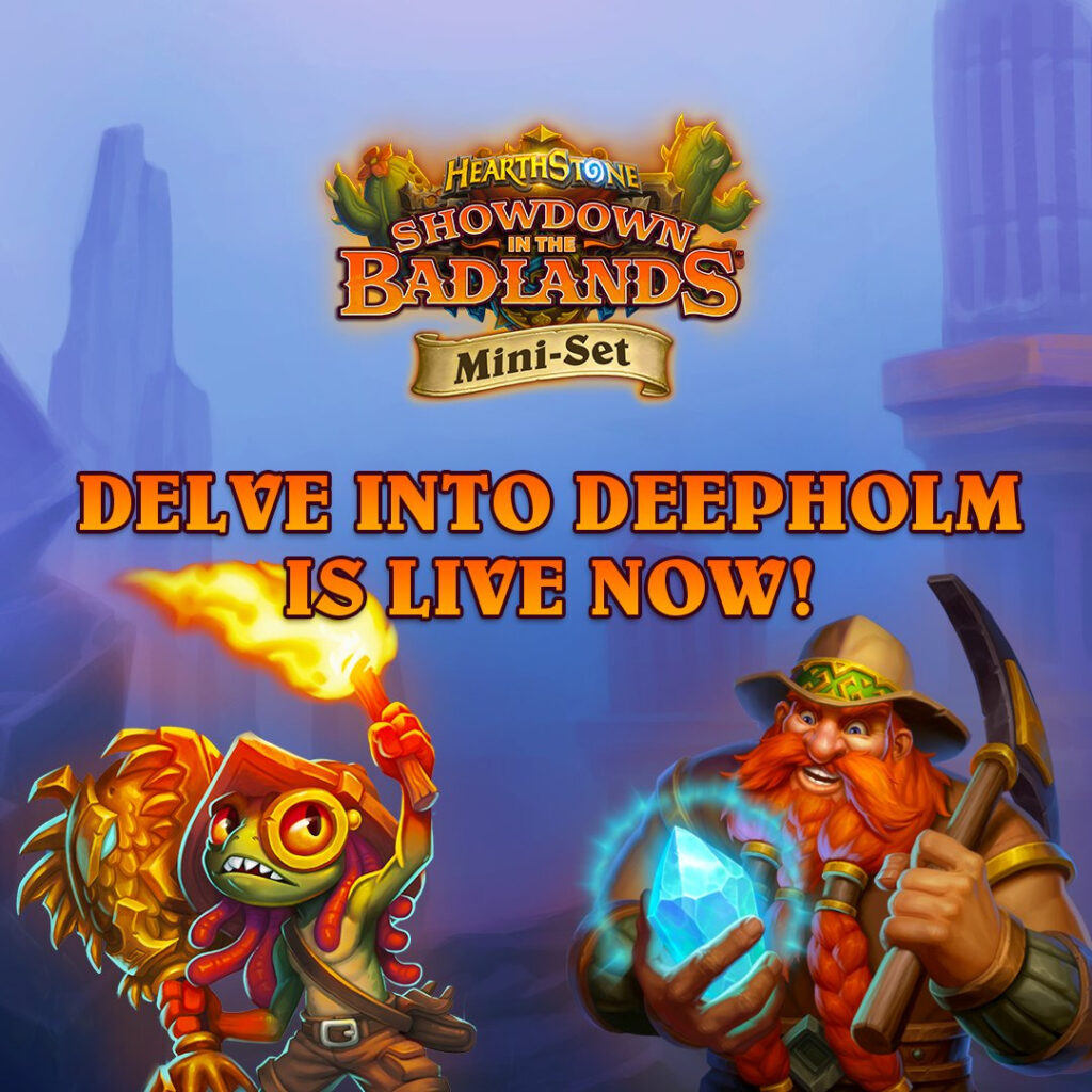 The Delve into Deepholm Mini-Set launched on Jan. 18 (Image via Blizzard Entertainment)
