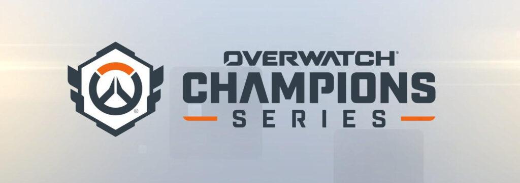 Overwatch Champions Series banner (Image via Blizzard Entertainment and ESL FACEIT Group)