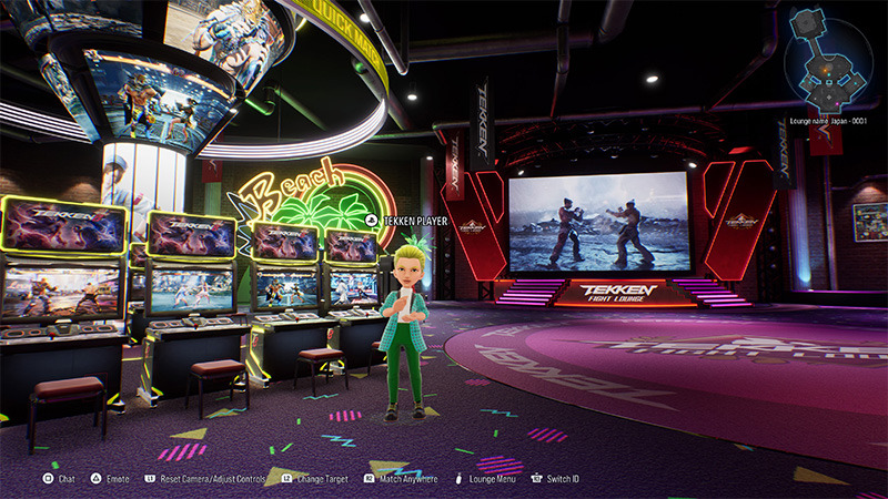 Tekken 8 Fight Lounge (Image via Bandai Namco Entertainment)
