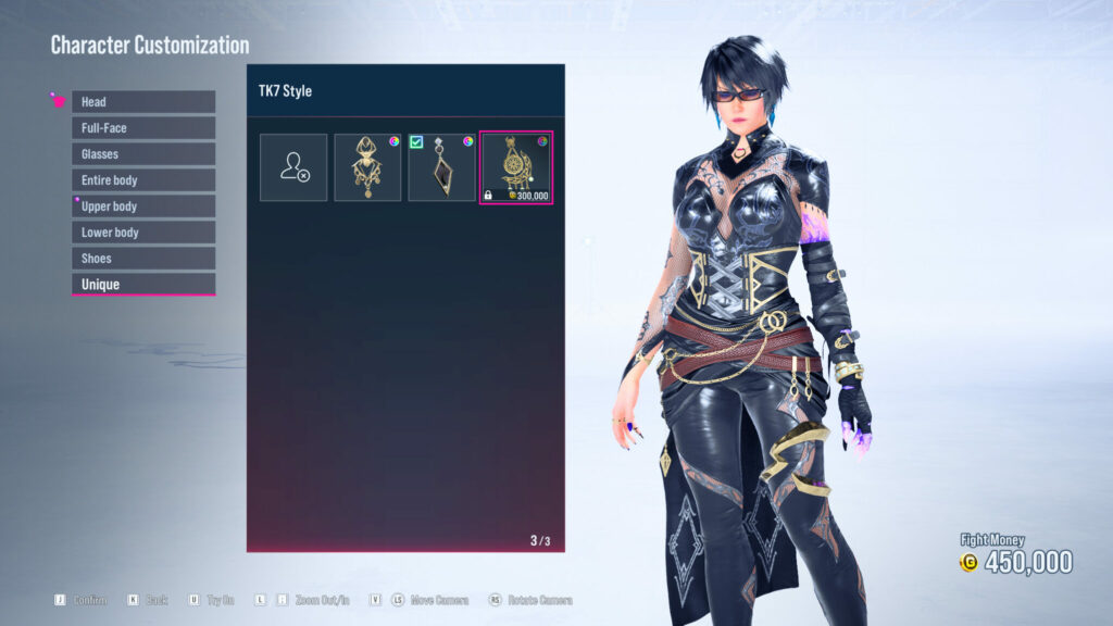 Tekken 8 Tekken 8 Bayonetta customization (Image via esports.gg)