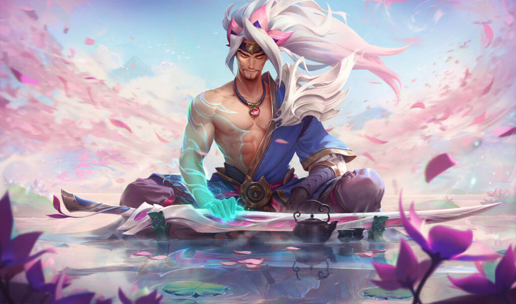 Yasuo artwork from League of Legends (Image via Riot Games)