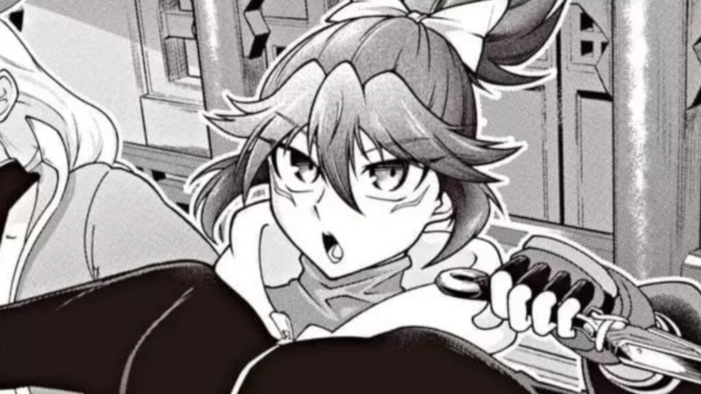 Kiriko in the Guardian of Kanezaka manga (Image via CoroCoro)