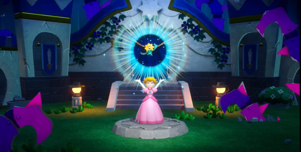 Princess Peach and Stella in Princess Peach: Showtime! (Image via Nintendo of America on YouTube)