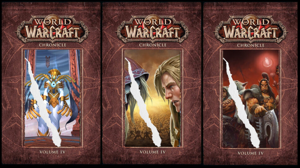 Blizzard looks to make everyone mad with WoW Chronicle Volume 4 reveal cover image
