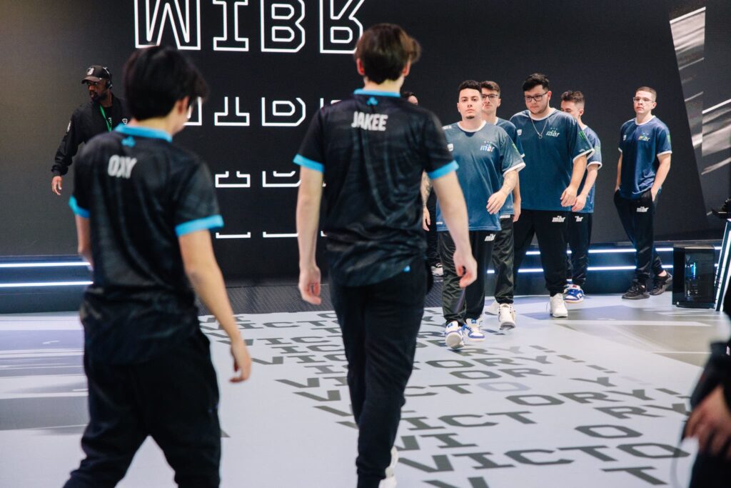 MIBR and Cloud9 compete at the VCT Americas Kickoff on Day 3 of Week 2 at Riot Games Arena on February 25, 2024. 