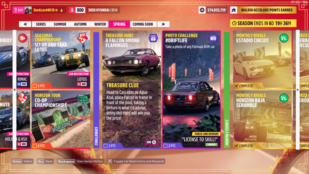 Forza Horizon 5 screenshot (Image via Playground Games)