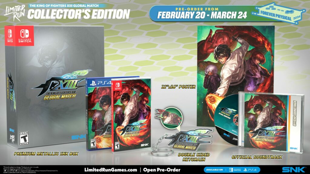 King of Fighters XIII Global Match Collector's Edition (Image via SNK Corporation)