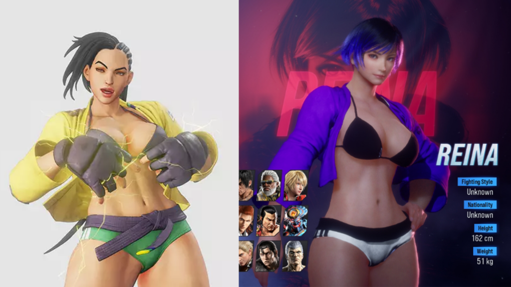 Reina Laura outfit mod in Tekken 8
