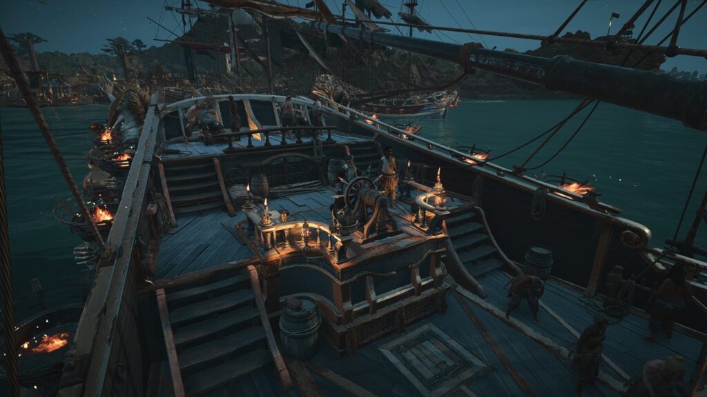 Take control of the wheel of your very own pirate ship (Screenshot via esports.gg)