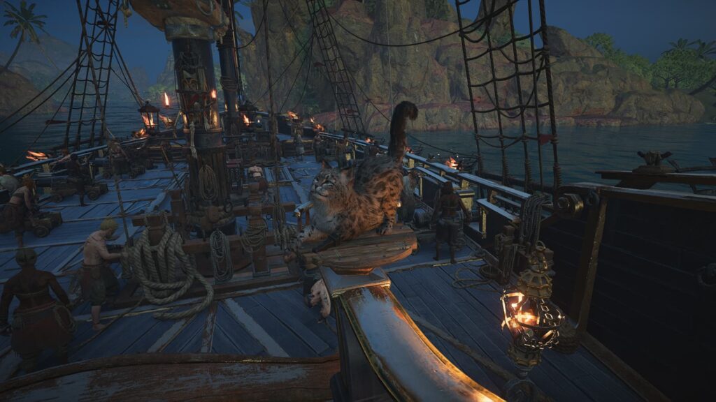 Get yourself a pet to keep you company on long voyages (Screenshot via esports.gg)