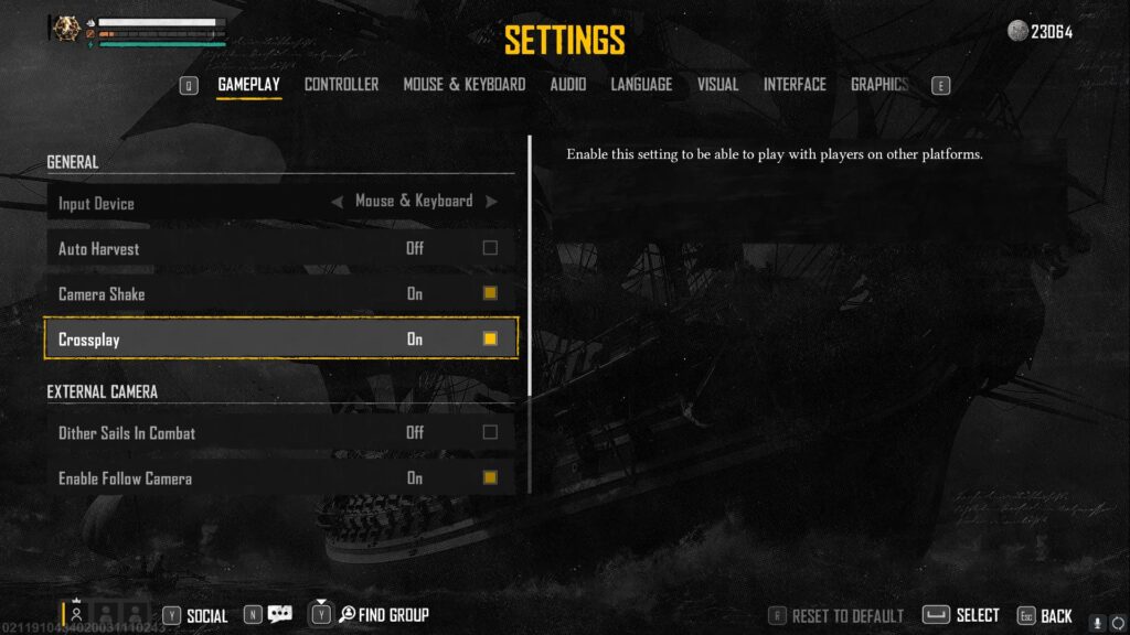 A lot of players have stated turning off crossplay and restarting the game solves the problem (Screenshot via esports.gg)