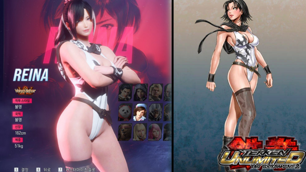 The Bishoujo Mod by Fine is inspired by official artwork for Jun in Tekken Tag Tournament 2