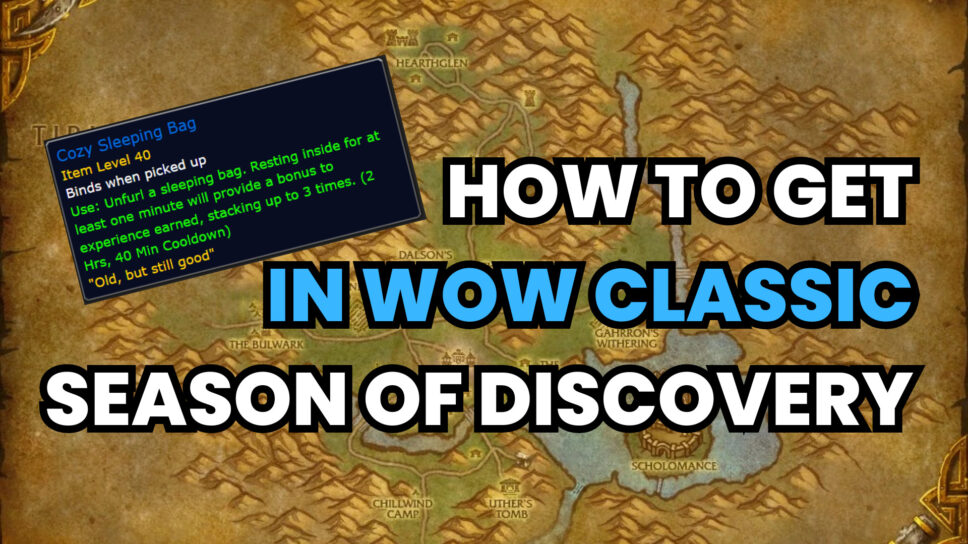 How to get the Cozy Sleeping Bag in WoW Classic SoD Phase 2! cover image