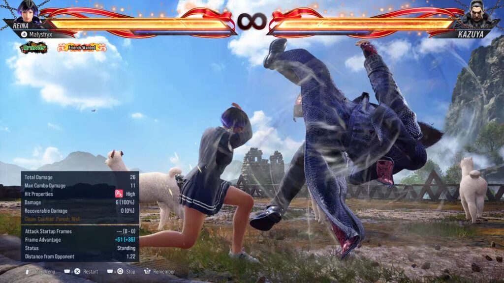 Press downforwards ⬊ as your enemy deals a low attack to perform a parry in Tekken 8