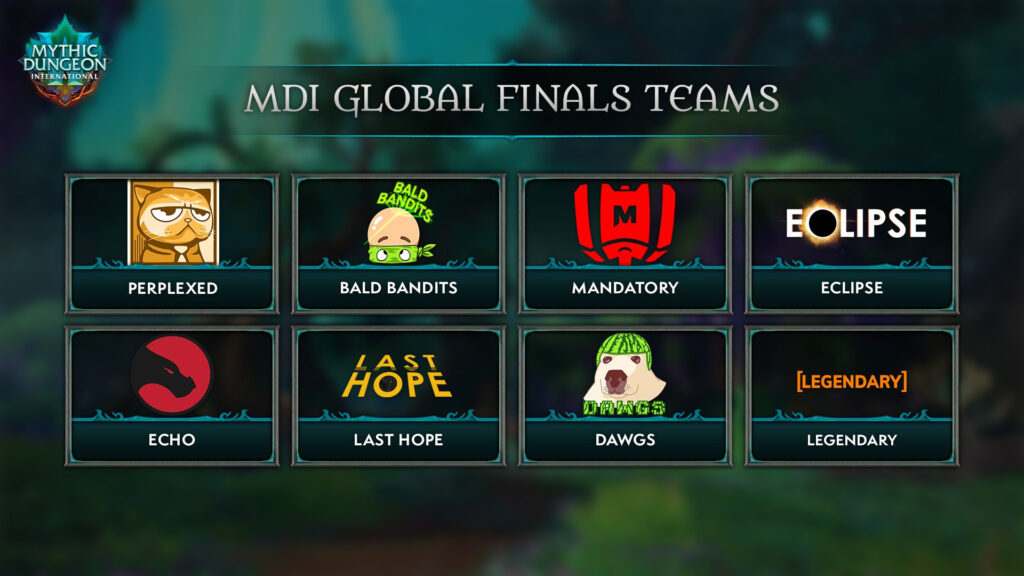 WoW MDI Global Finals 2024 teams (Image via Blizzard Entertainment)