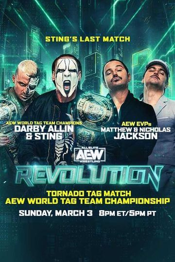 AEW Revolution 2024 Schedule, results, Sting’s last match Esports.gg