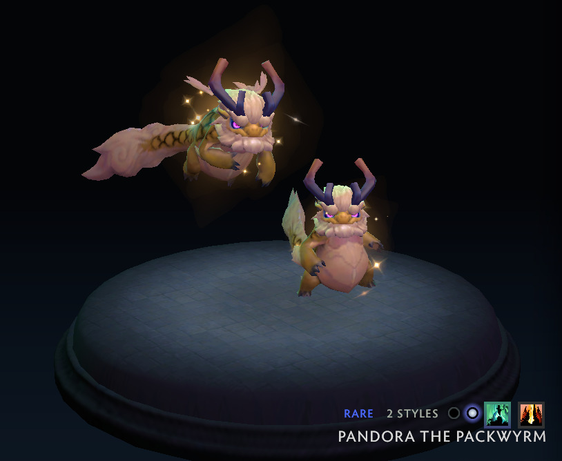 Pandora the Packwyrm Style 2.<br>(Screenshot via esports.gg)