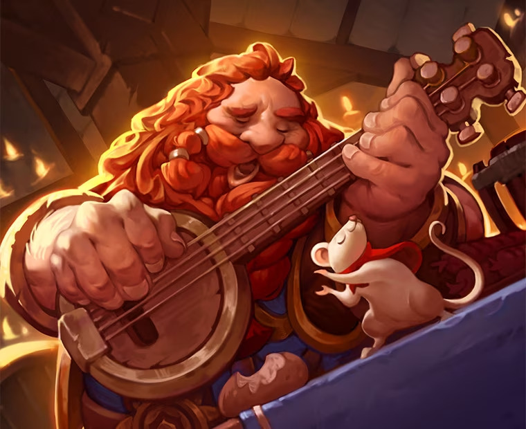 Hearthstone: Music from the Tavern artwork (Image via Blizzard Entertainment)