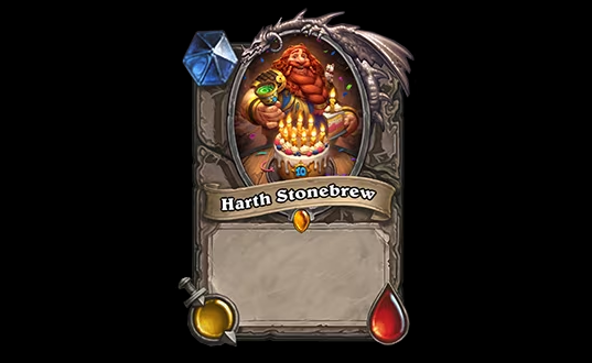 Harth Stonebrew in Hearthstone (Image via Blizzard Entertainment)