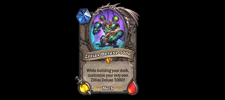 Zilliax 3000 Deluxe from the new Hearthstone expansion (Image via Blizzard Entertainment)