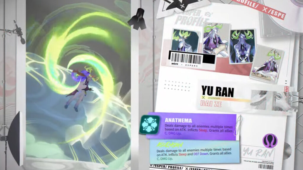 Yu Ran gameplay screenshot (Image via Lilith Games)