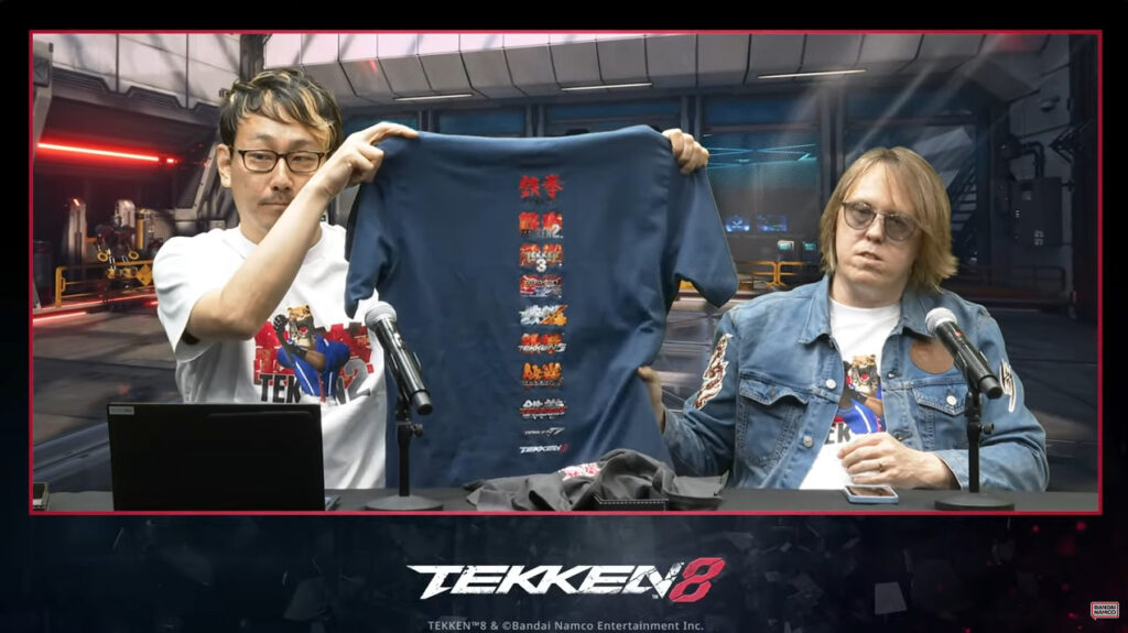 Tekken x UNIQLO t-shirt design (Image via Bandai Namco Entertainment)
