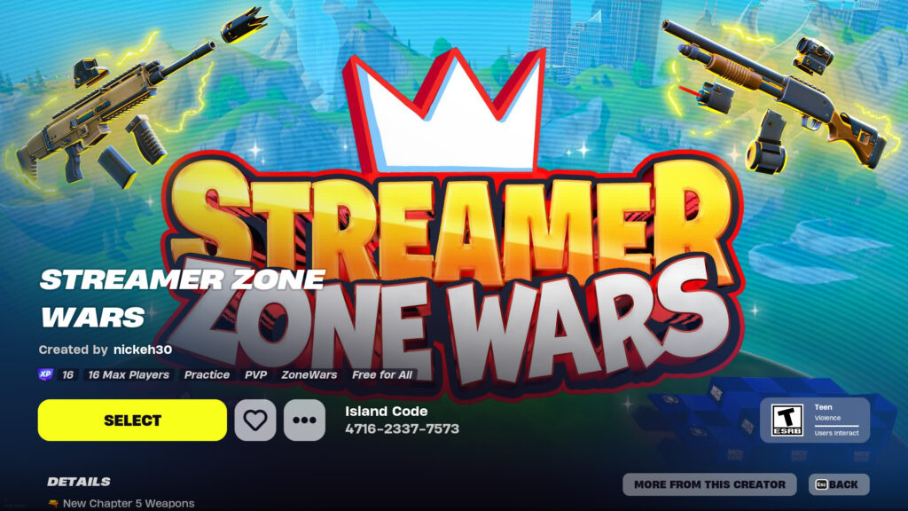 Streamer Zone Wars (Image via Nick Eh 30)