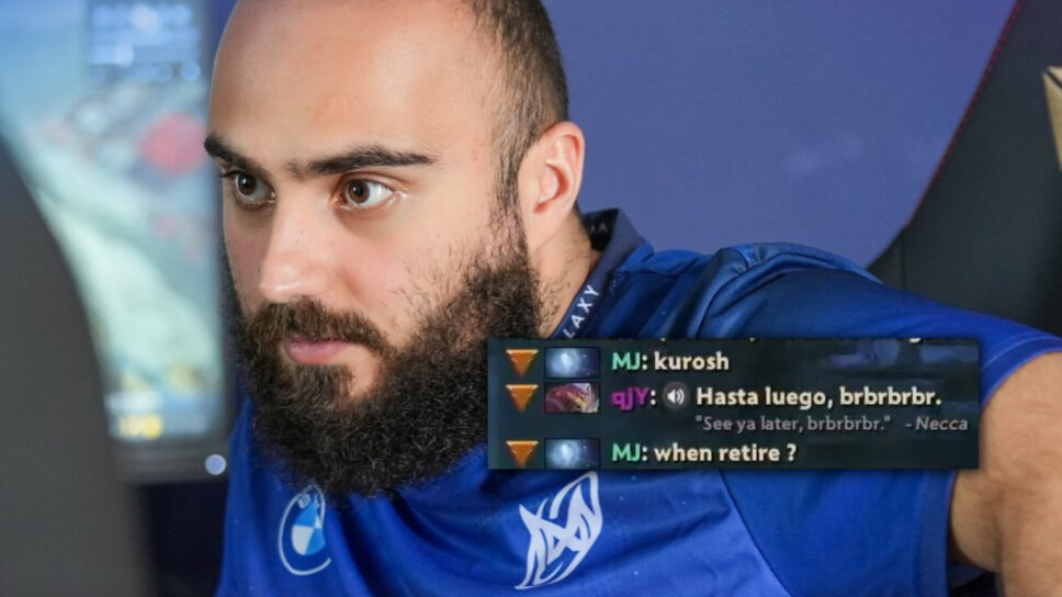 Dota 2 player trashtalks KuroKy in official match, proceeds to lose in 16 minutes cover image