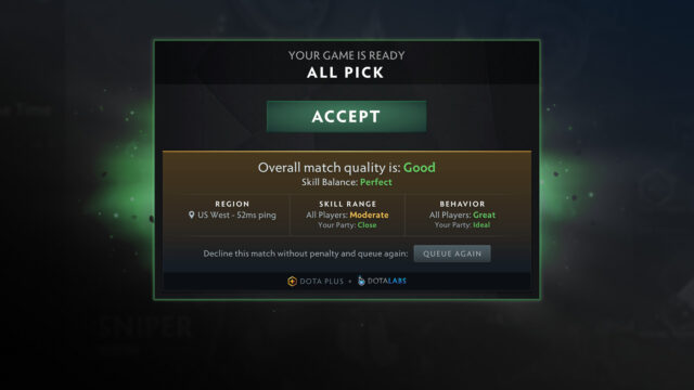 Valve introduces Dota Plus Pre-Match analytics, a new way to matchmake preview image