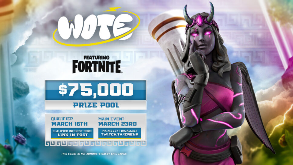 Erena announces $75,000 Women of the Erena featuring Fortnite event for Women’s History Month cover image