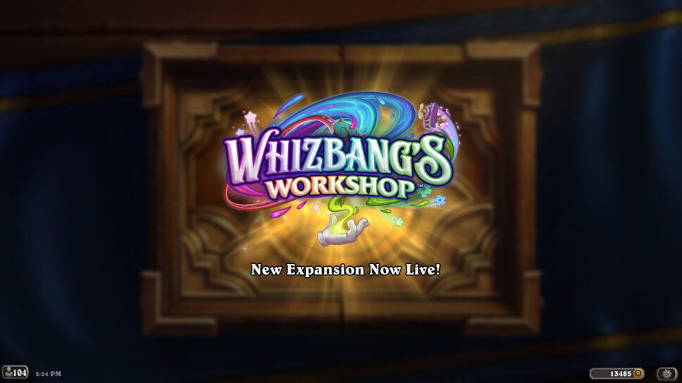 Hearthstone Whizbang’s Workshop expansion now live! cover image