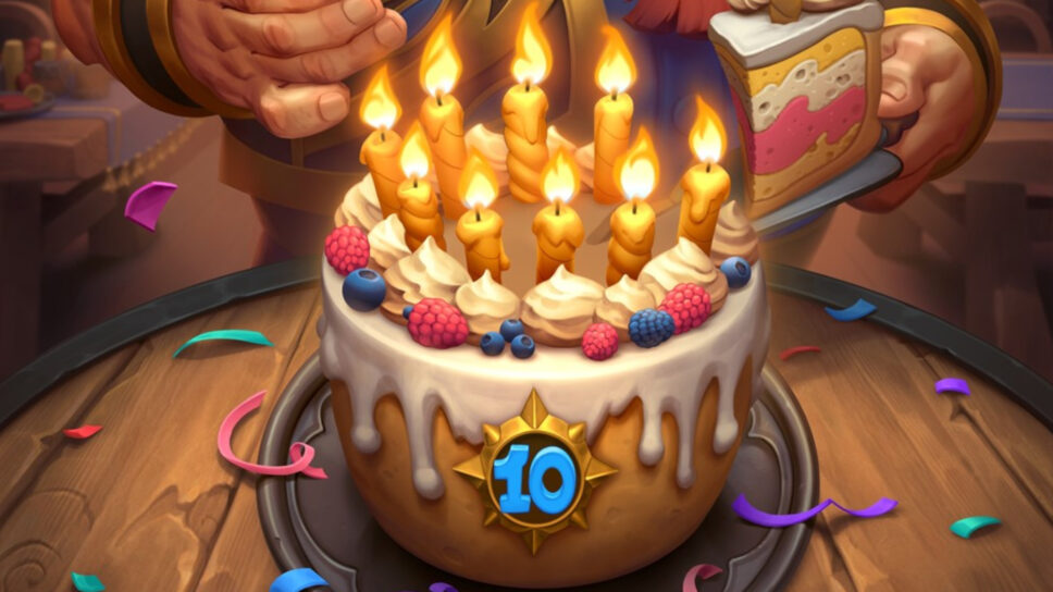 Hearthstone celebrates 10-year anniversary with quests and gifts galore cover image