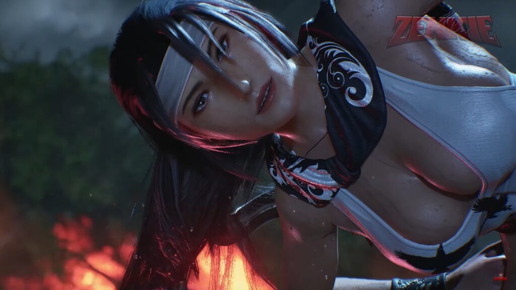 Jun as Asuka using Tekken 8 Mod