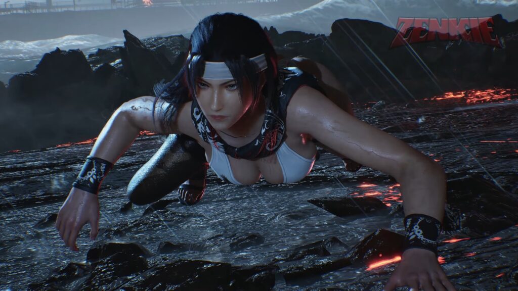 Jun as Zafina using Tekken 8 Mod