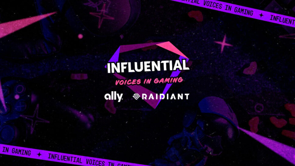 Raidiant and Ally reveal Influential Voices in Gaming 2024 list cover image