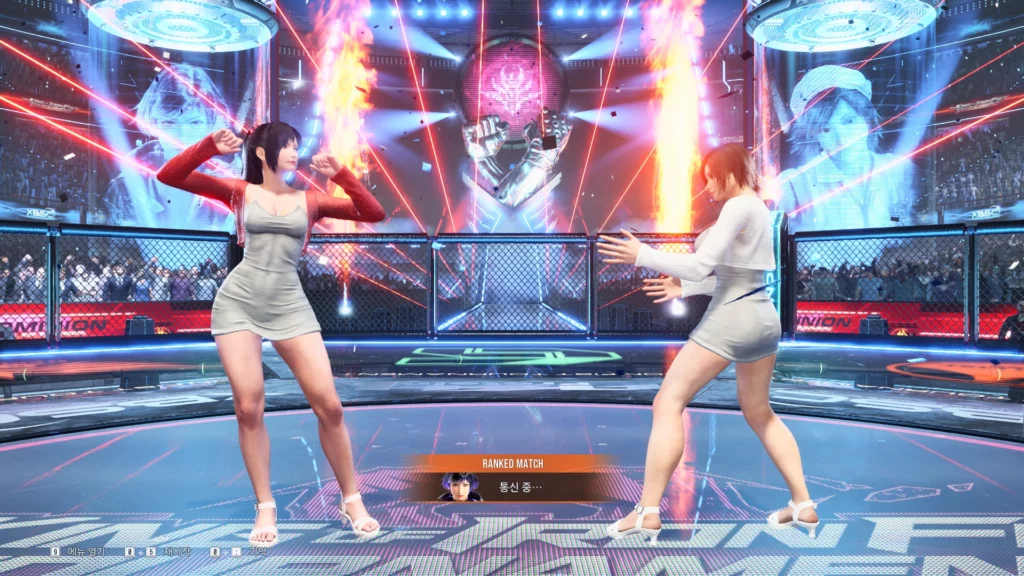 Reina wearing Mini One-piece mod in Tekken 8