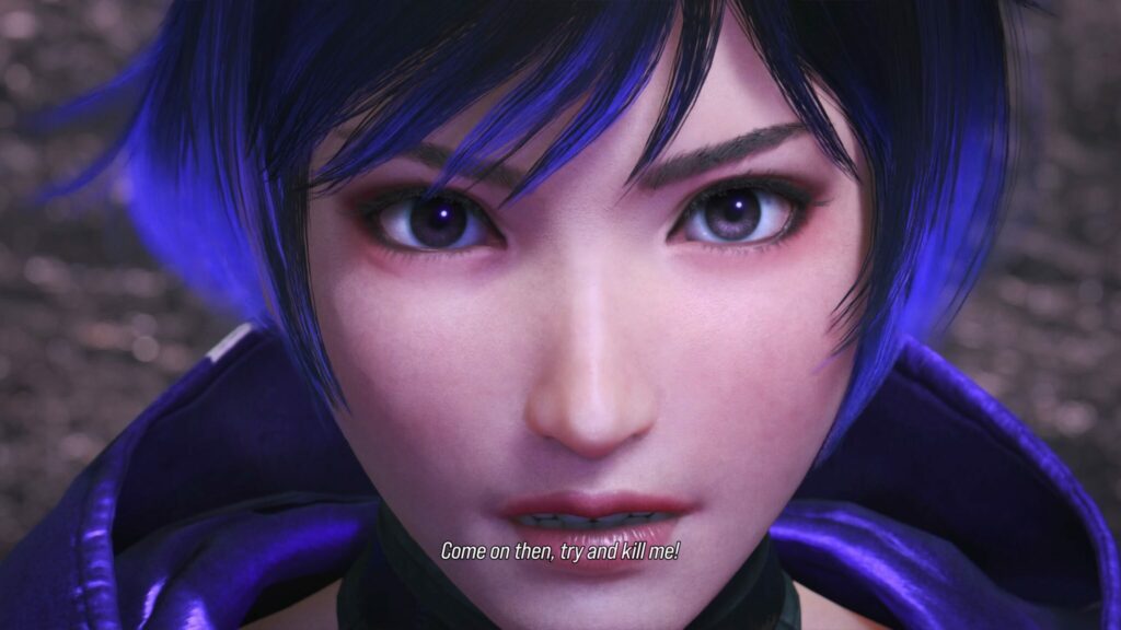 Reina during the Tekken 8 Story Mode: The Dark Awakens (Screenshot by esports.gg)