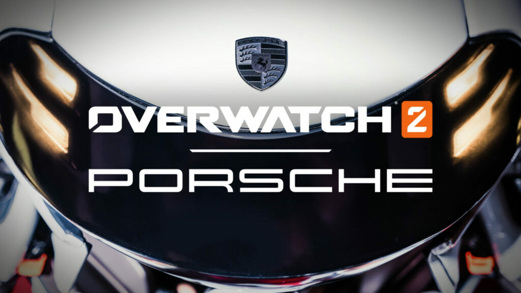 Overwatch 2 Porsche collaboration graphic (Image via Blizzard Entertainment)