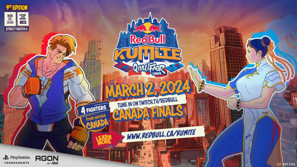 Red Bull Kumite Canada National Final graphic (Image via Red Bull Canada)