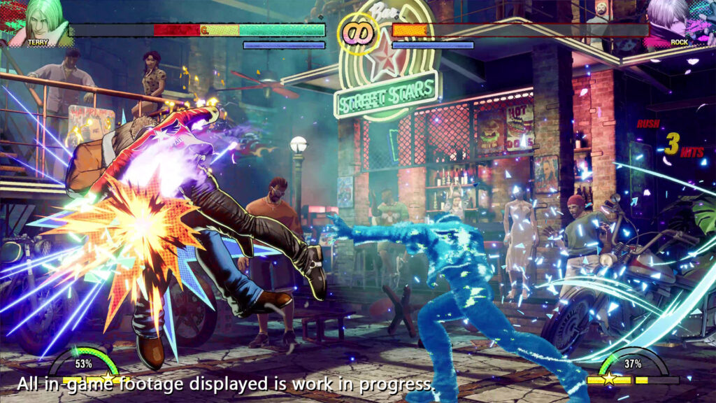Fatal Fury: City of the Wolves gameplay featuring REV Accel (Image via SNK)