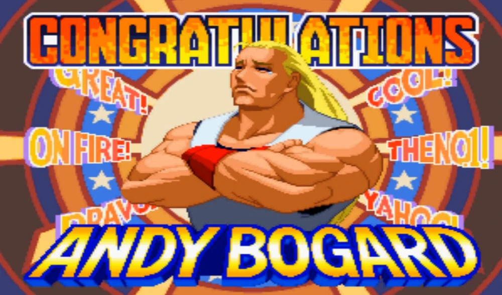 Andy Bogard from Real Bout Fatal Fury 2 (Image via SNK and Saxophones Blessing)