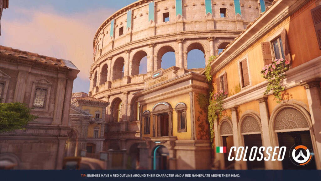 Colosseo is a Push map in Overwatch 2 (Image via Blizzard Entertainment)