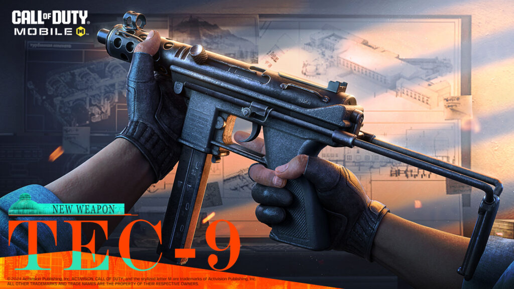 The TEC-9 in CoD Mobile (Image via Activision Publishing, Inc.)