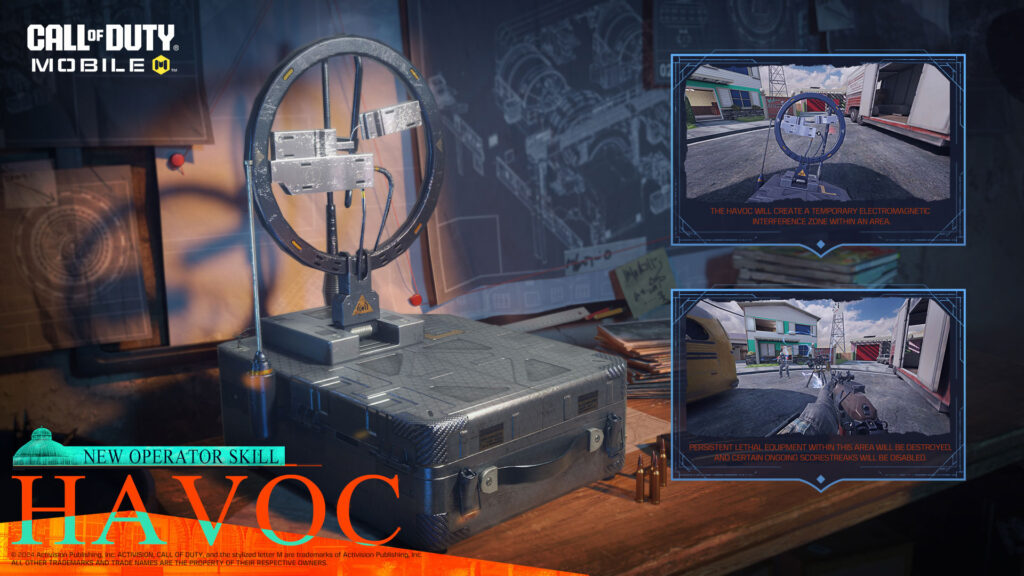 CoD Mobile Season 3 2024 features the Havoc Operator Skill (Image via Activision Publishing, Inc.)