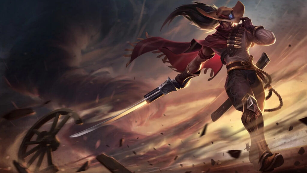 High Noon Yasuo skin in League of Legends (Image via Riot Games)