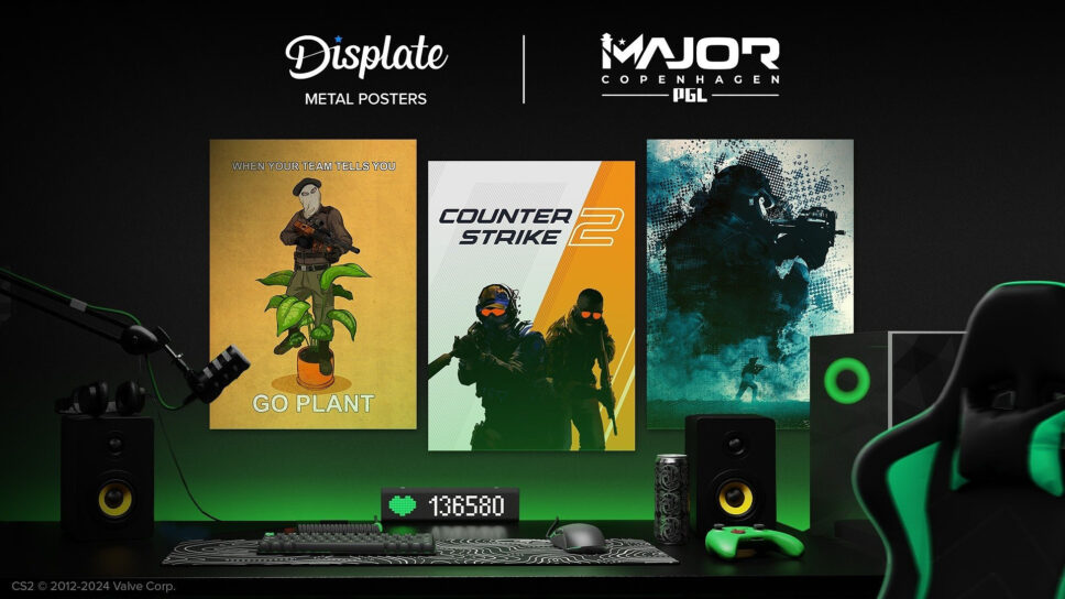 Displate announces Textra 3D posters and PGL CS2 Major Copenhagen 2024 exclusives cover image