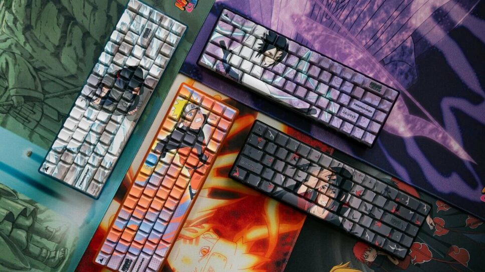 Higround announces Naruto gaming keyboards cover image