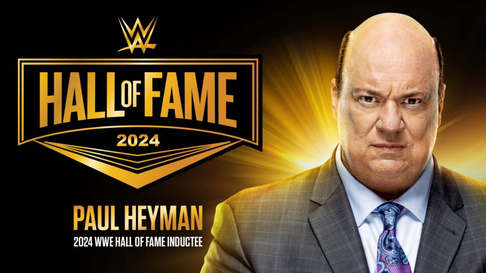 Paul Heyman is your first WWE Hall of Fame 2024 inductee cover image