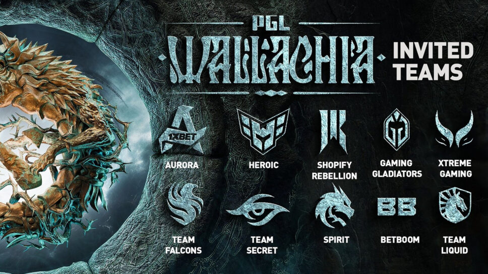 All teams qualified for PGL Wallachia Season 1 cover image
